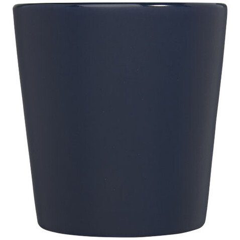 Ross 280 ml Keramiktasse, navy bedrucken, Art.-Nr. 10072655