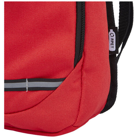 Trails GRS RPET Outdoor Rucksack 6,5 L, rot bedrucken, Art.-Nr. 12065821