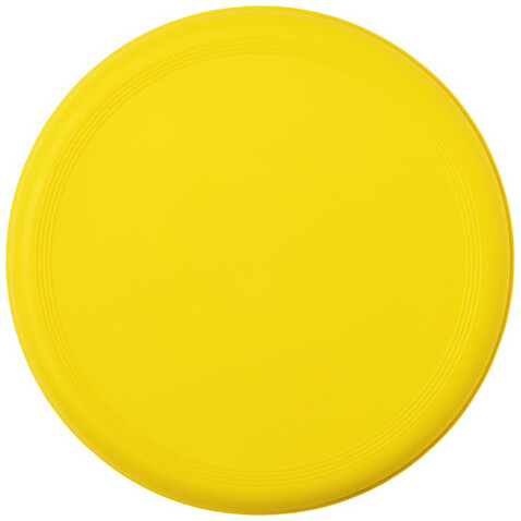 Orbit Frisbee aus recyceltem Kunststoff, gelb bedrucken, Art.-Nr. 12702911