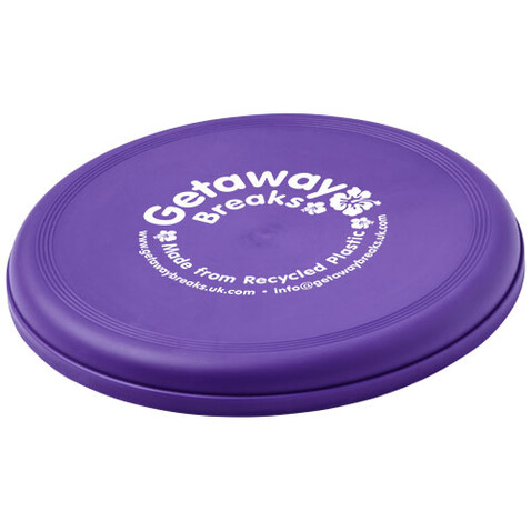 Orbit Frisbee aus recyceltem Kunststoff, lila bedrucken, Art.-Nr. 12702937