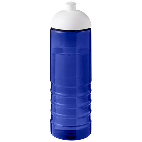 H2O Active® Eco Treble 750 ml Sportflasche mit Stülpdeckel, blau, weiss bedrucken, Art.-Nr. 21048005