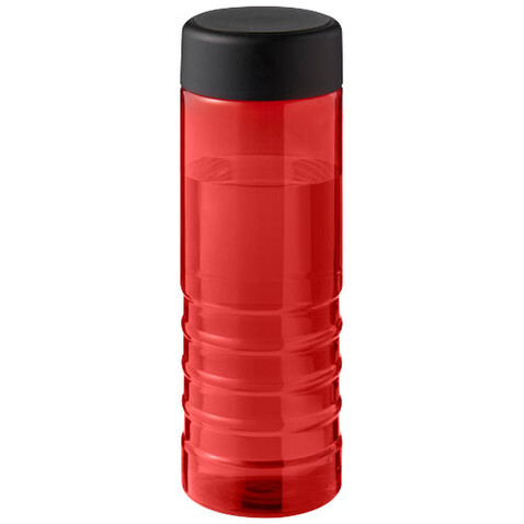 H2O Active® Eco Treble 750 ml Sportflasche mit Drehdeckel, rot, schwarz bedrucken, Art.-Nr. 21048105 H2O Active® Eco Treble 750 ml Sportflasche mit Drehdeckel, rot, schwarz bedrucken, Art.-Nr. 21048105
