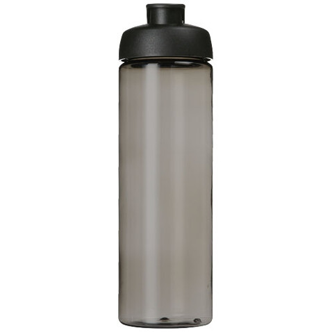 H2O Active® Eco Vibe 850 ml Sportflasche mit Klappdeckel, kohle, schwarz bedrucken, Art.-Nr. 21048300