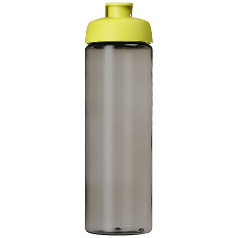 H2O Active® Eco Vibe 850 ml Sportflasche mit Klappdeckel, kohle, limone bedrucken, Art.-Nr. 21048302 H2O Active® Eco Vibe 850 ml Sportflasche mit Klappdeckel, kohle, limone bedrucken, Art.-Nr. 21048302