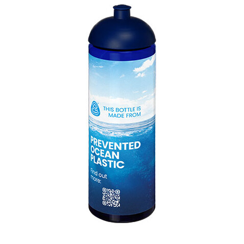 H2O Active® Eco Vibe 850 ml Sportflasche mit Stülpdeckel, blau, blau bedrucken, Art.-Nr. 21048404