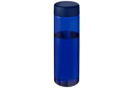 H2O Active® Eco Vibe 850 ml Wasserflasche mit Drehdeckel, blau, blau bedrucken, Art.-Nr. 21048502