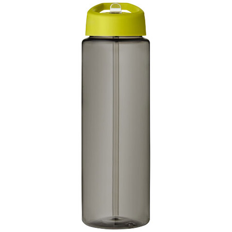 H2O Active® Eco Vibe 850 ml Sportflasche mit Ausgussdeckel, kohle, limone bedrucken, Art.-Nr. 21048603