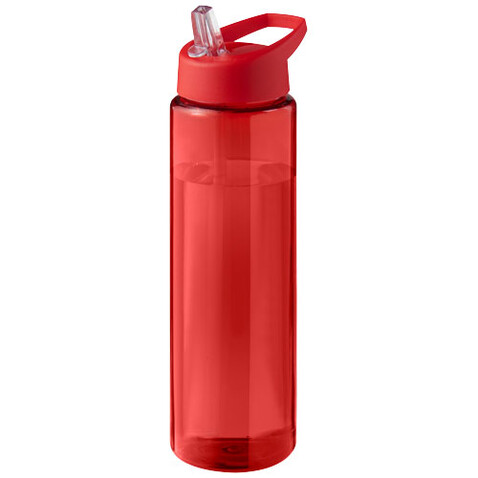 H2O Active® Eco Vibe 850 ml Sportflasche mit Ausgussdeckel, rot, rot bedrucken, Art.-Nr. 21048610