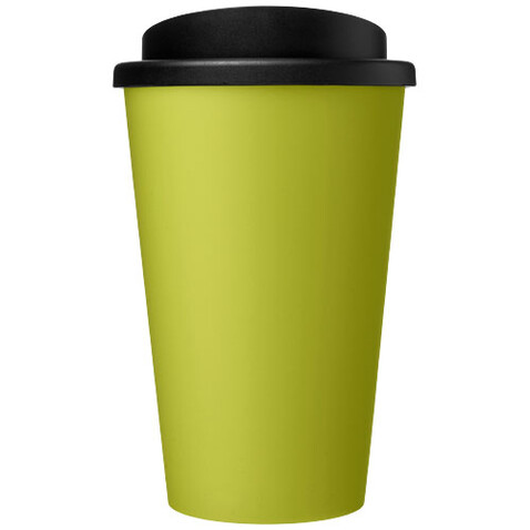 Americano® recycelter isolierter 350 ml Becher, limone, schwarz bedrucken, Art.-Nr. 21069163 Americano® recycelter isolierter 350 ml Becher, limone, schwarz bedrucken, Art.-Nr. 21069163