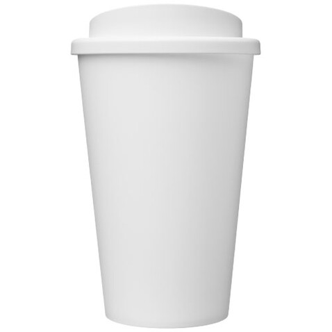 Americano® Eco 350 ml recycelter Becher, weiss bedrucken, Art.-Nr. 21042291