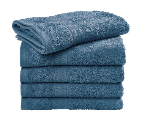 SG ACCESSORIES - TOWELS Rhine Hand Towel COMFORT, Petrol, One Size bedrucken, Art.-Nr. 015645250