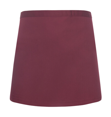Karlowsky Waist Apron Basic 70 x 55 cm, Bordeaux, One Size bedrucken, Art.-Nr. 025674460
