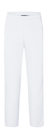 Karlowsky Slip-on Trousers Essential, White, L bedrucken, Art.-Nr. 026670005