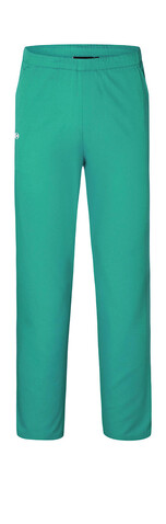 Karlowsky Slip-on Trousers Essential, Emerald Green, 5XL bedrucken, Art.-Nr. 026675011