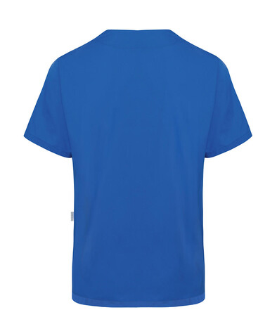 Karlowsky Men`s Slip-on Tunic Essential Short Sl., Royal Blue, 3XL bedrucken, Art.-Nr. 028673088
