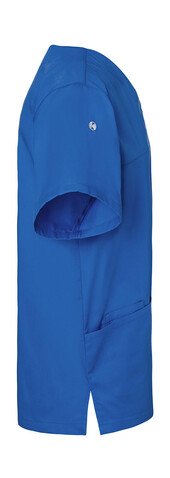 Karlowsky Men`s Slip-on Tunic Essential Short Sl., Royal Blue, 2XL bedrucken, Art.-Nr. 028673087