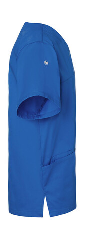 Karlowsky Men`s Slip-on Tunic Essential Short Sl., Royal Blue, L bedrucken, Art.-Nr. 028673085