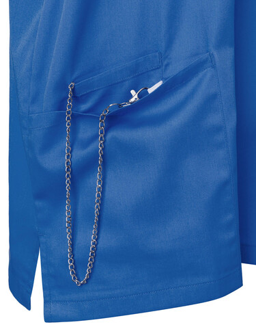 Karlowsky Men`s Slip-on Tunic Essential Short Sl., Royal Blue, 3XL bedrucken, Art.-Nr. 028673088