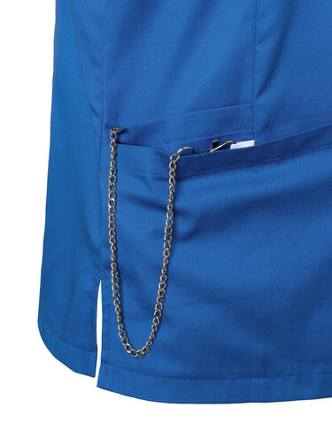 Karlowsky Ladies` Slip-on Tunic Essential Short Sl., Royal Blue, S bedrucken, Art.-Nr. 029673083