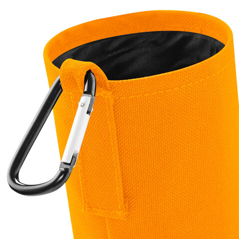Quadra Water Bottle And Holder, Graphite Grey, One Size bedrucken, Art.-Nr. 046301310