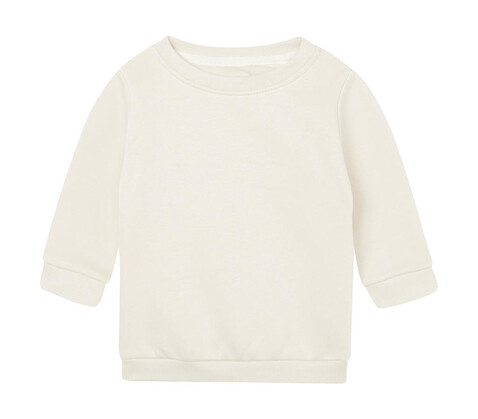 BabyBugz Baby Essential Sweatshirt, Natural, 18-24 bedrucken, Art.-Nr. 074470075