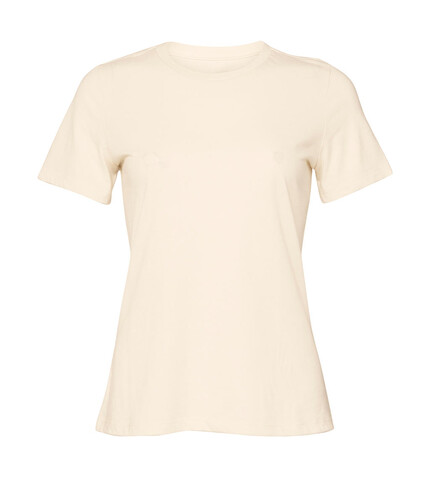 Bella Women`s Relaxed CVC Jersey Short Sleeve Tee, Heather Natural, L bedrucken, Art.-Nr. 095060105