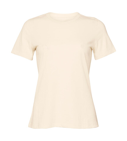 Bella Women`s Relaxed CVC Jersey Short Sleeve Tee, Heather Natural, M bedrucken, Art.-Nr. 095060104