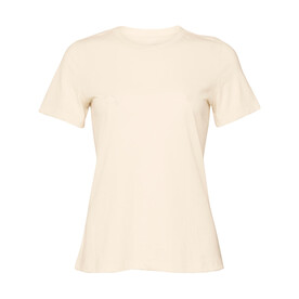 Bella Women`s Relaxed CVC Jersey Short Sleeve Tee, Heather Natural, S bedrucken, Art.-Nr. 095060103