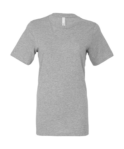 Bella Women`s Relaxed CVC Jersey Short Sleeve Tee, Athletic Heather, L bedrucken, Art.-Nr. 095061235