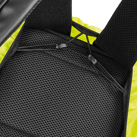 Quadra Waterproof Universal Rain Cover, Fluorescent Yellow, One Size bedrucken, Art.-Nr. 099306050