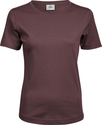 Tee Jays Ladies` Interlock T-Shirt, Grape, 2XL bedrucken, Art.-Nr. 101544077