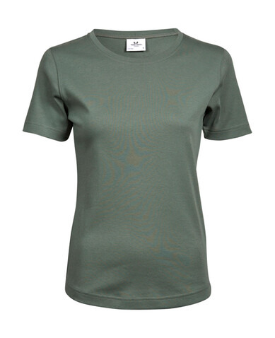 Tee Jays Ladies` Interlock T-Shirt, Leaf Green, 2XL bedrucken, Art.-Nr. 101545117