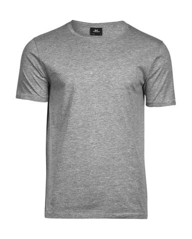 Tee Jays Luxury Tee, Heather Grey, 3XL bedrucken, Art.-Nr. 106541238