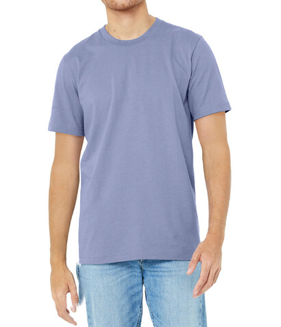 Bella Unisex Jersey Short Sleeve Tee, Lavender Blue, 2XL bedrucken, Art.-Nr. 150063397