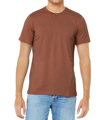 Bella Unisex Jersey Short Sleeve Tee, Terracotta, S bedrucken, Art.-Nr. 150064403