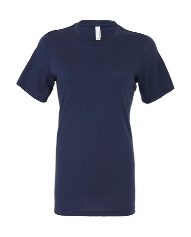 Bella Women`s Relaxed Jersey Short Sleeve Tee, Navy, M bedrucken, Art.-Nr. 194062004