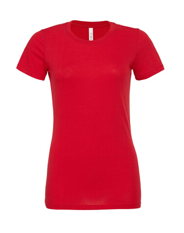 Bella Women`s Relaxed Jersey Short Sleeve Tee, Red, M bedrucken, Art.-Nr. 194064004