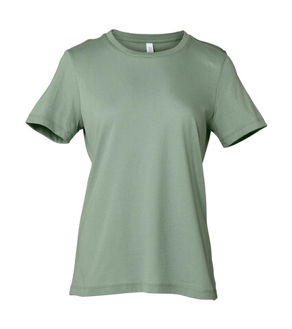 Bella Women`s Relaxed Jersey Short Sleeve Tee, Sage, S bedrucken, Art.-Nr. 194065003