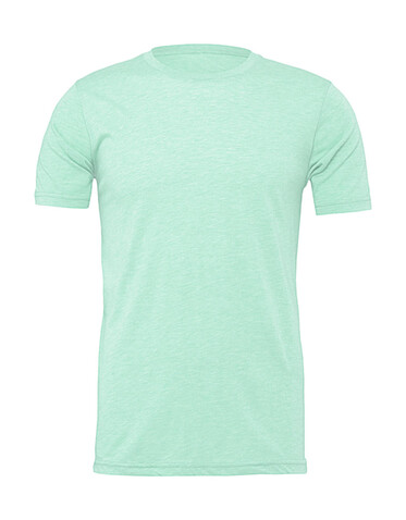 Bella Unisex Heather CVC Short Sleeve Tee, Heather Prism Dusty Blue , M bedrucken, Art.-Nr. 195063084