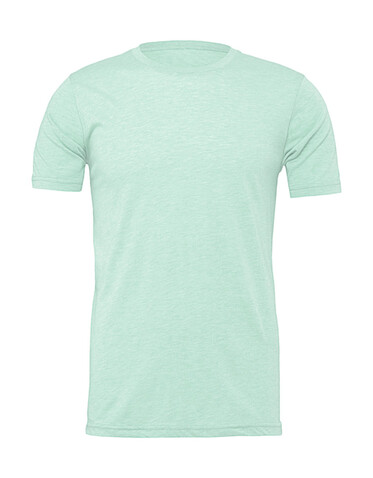 Bella Unisex Heather CVC Short Sleeve Tee, Heather Prism Ice Blue, L bedrucken, Art.-Nr. 195063105