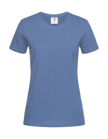 Stedman Classic-T Fitted Women, Denim Blue, XL bedrucken, Art.-Nr. 196053196