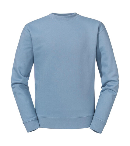 Russell Europe The Authentic Sweat, Mineral Blue, XS bedrucken, Art.-Nr. 216003412