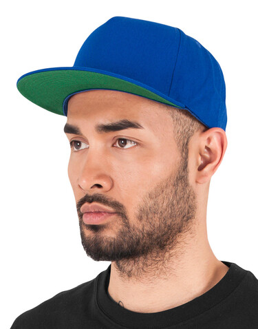 Yupoong Classic 5 Panel Snapback, Black/Black, One Size bedrucken, Art.-Nr. 312731510