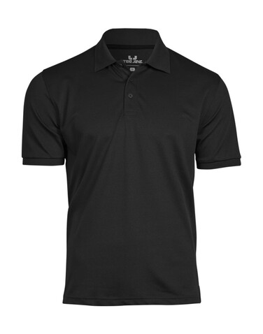 Tee Jays Club Polo, Black, 5XL bedrucken, Art.-Nr. 514541018