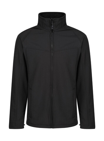 Regatta Uproar Softshell Jacket, Black/Black, S bedrucken, Art.-Nr. 812171523