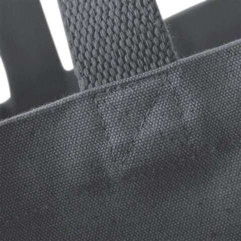 Westford Mill Oversized Canvas Tote Bag, Black, One Size bedrucken, Art.-Nr. 908281010