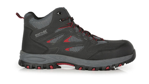Regatta Mudstone Safety Hiker, Black/Granite, 6 (39) bedrucken, Art.-Nr. 996171820