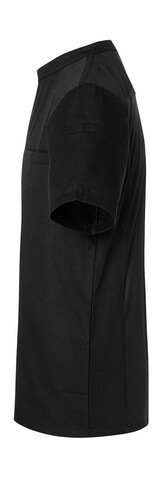 Karlowsky Chef`s Shirt Basic Short Sleeve, Black, XL bedrucken, Art.-Nr. 998671015