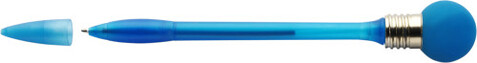Kugelschreiber aus Kunststoff Emma – Hellblau bedrucken, Art.-Nr. 018999999_1018
