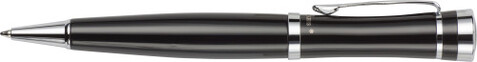 Charles Dickens Kugelschreiber aus Metall Bibi – Schwarz bedrucken, Art.-Nr. 001999999_1085